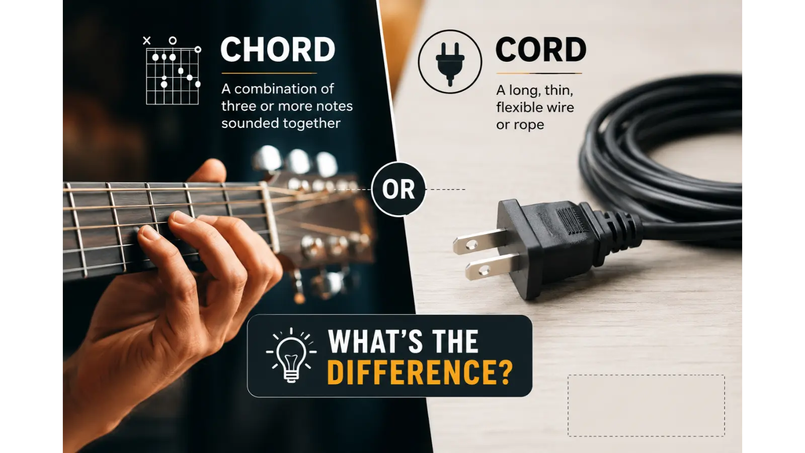 Chord or Cord