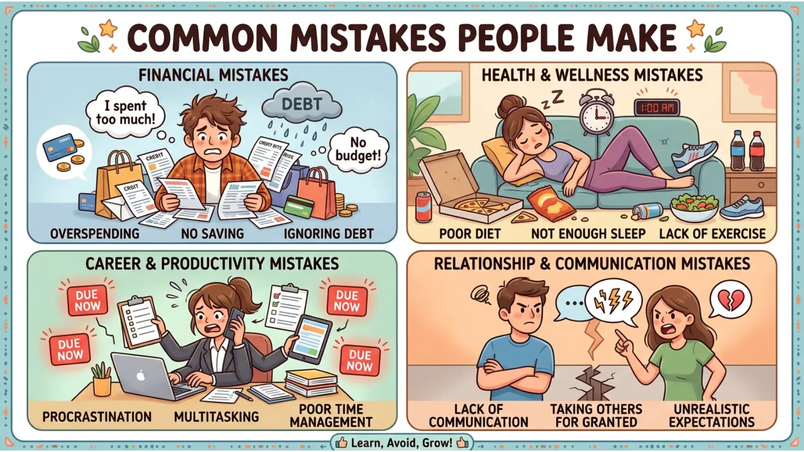 Common Mistakes People Make