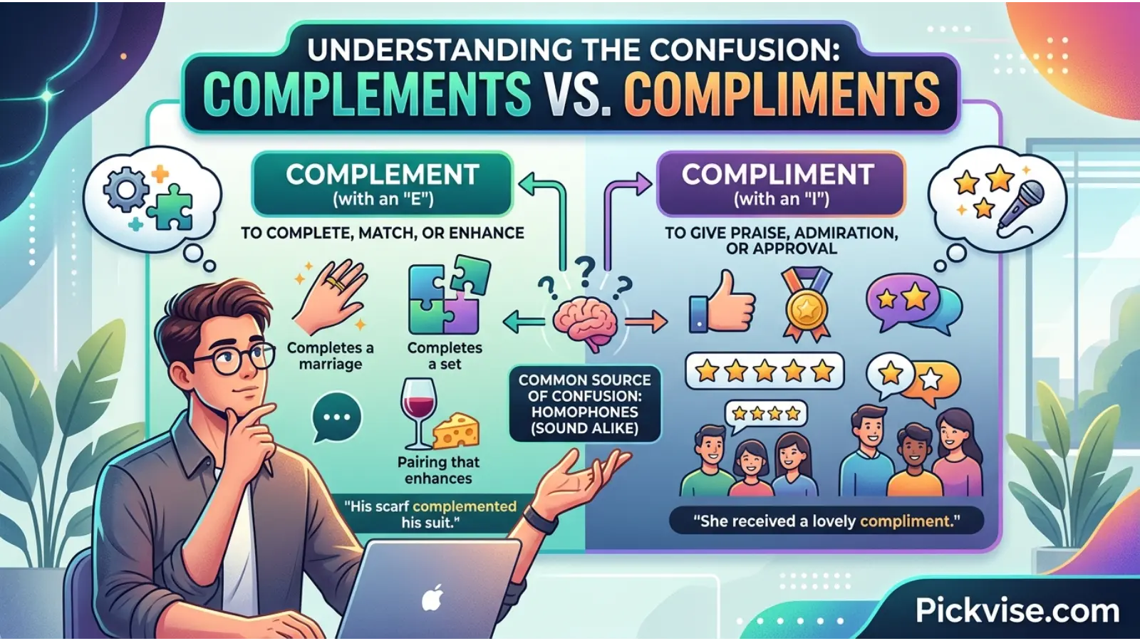 Why Do People Confuse Complements and Compliments?
