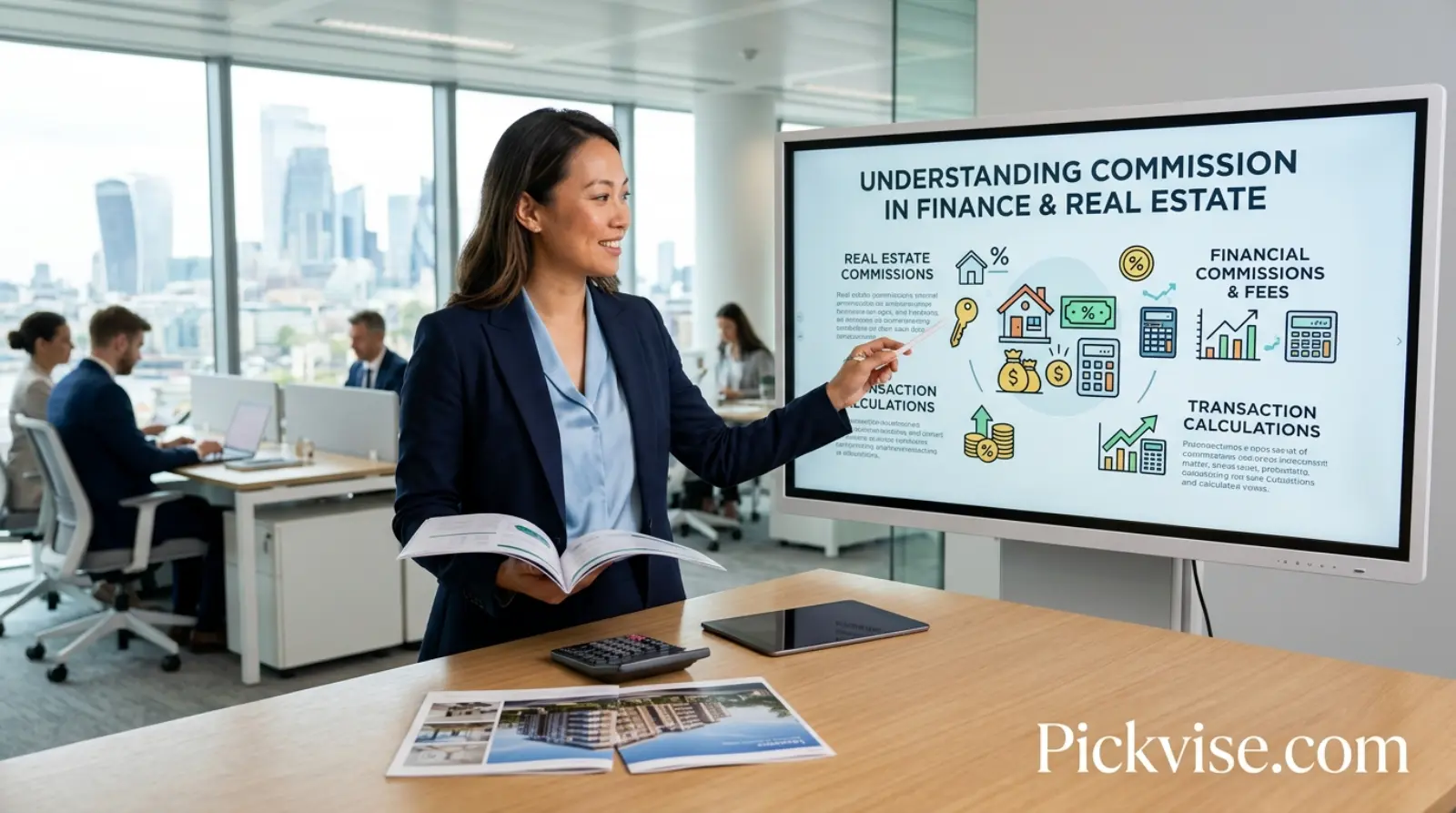 Commission in Finance and Real Estate