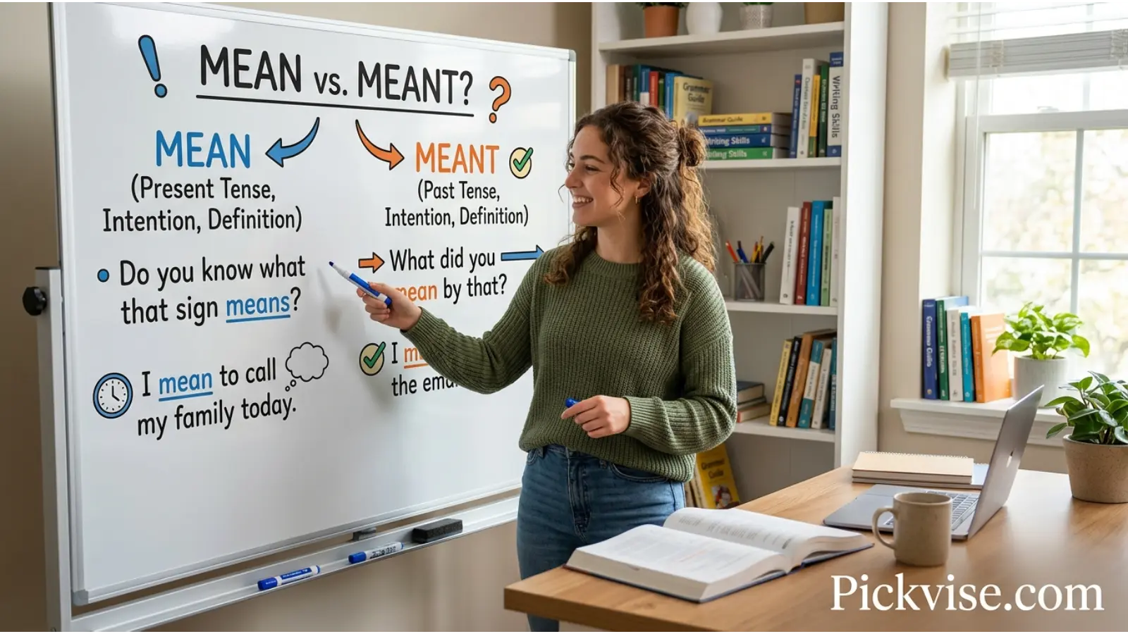 Grammar Rules for Mean or Meant