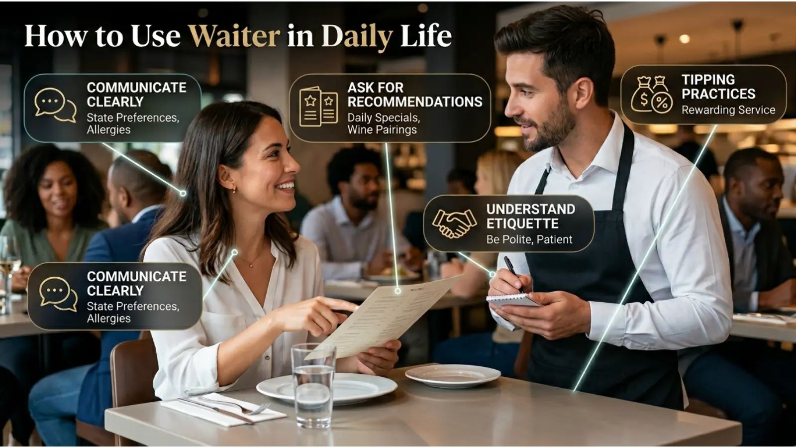 How to Use Waiter in Daily Life