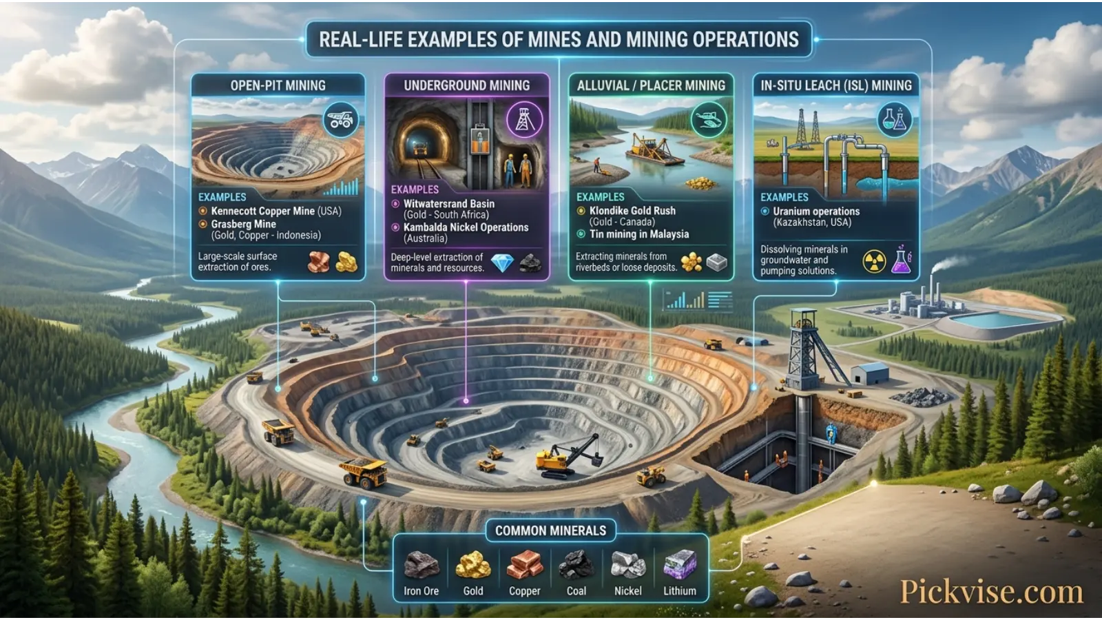 Real-Life Examples of Mine and Mines