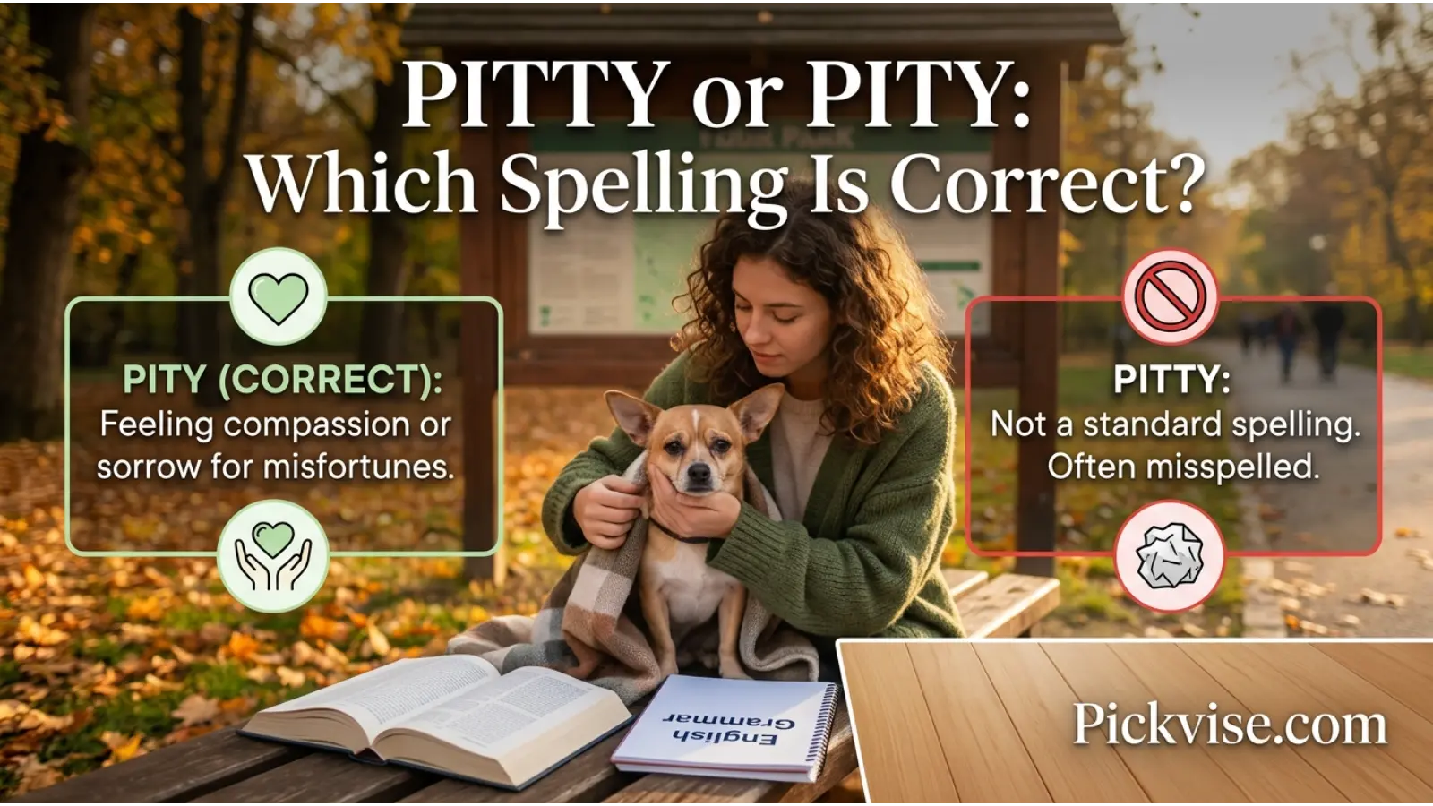 Pitty or Pity: Which Spelling Is Correct?