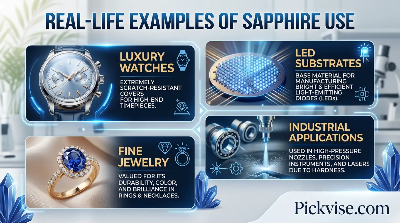 Real-Life Examples of Sapphire Use