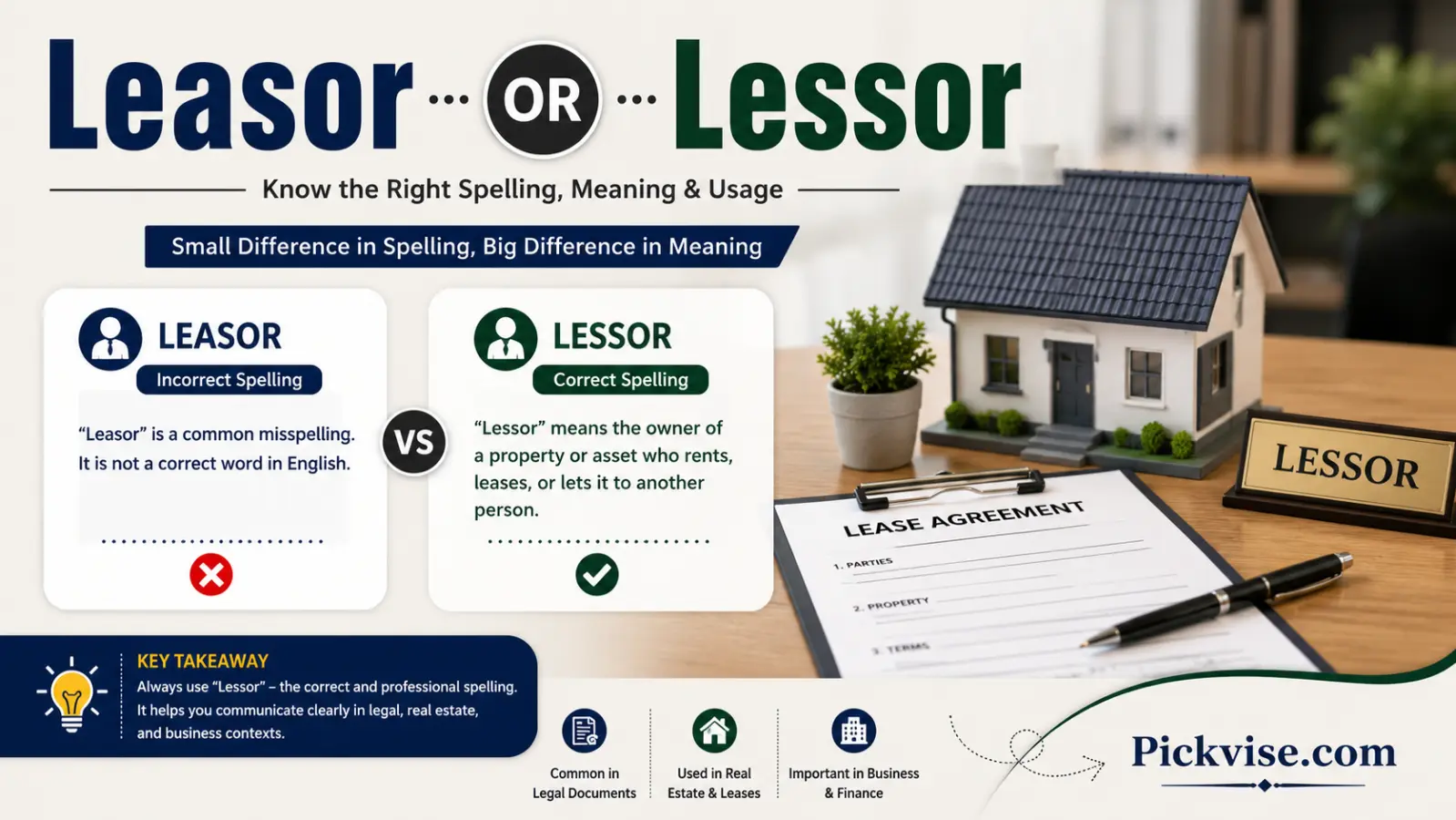 Leasor or Lessor