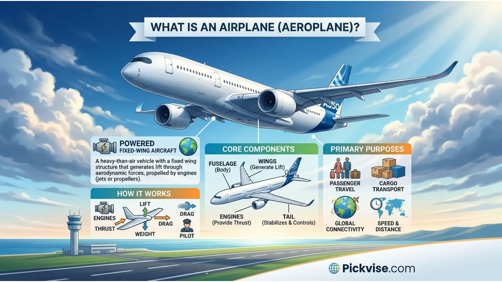 What Does Airplane or Aeroplane Mean?