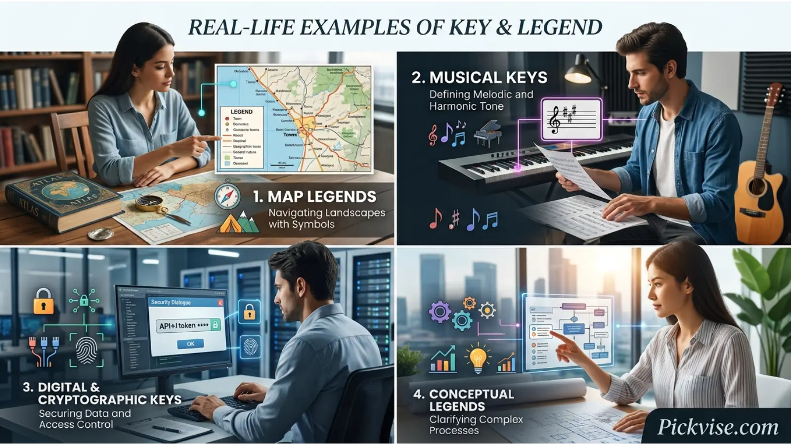 Real-Life Examples of Key or Legend