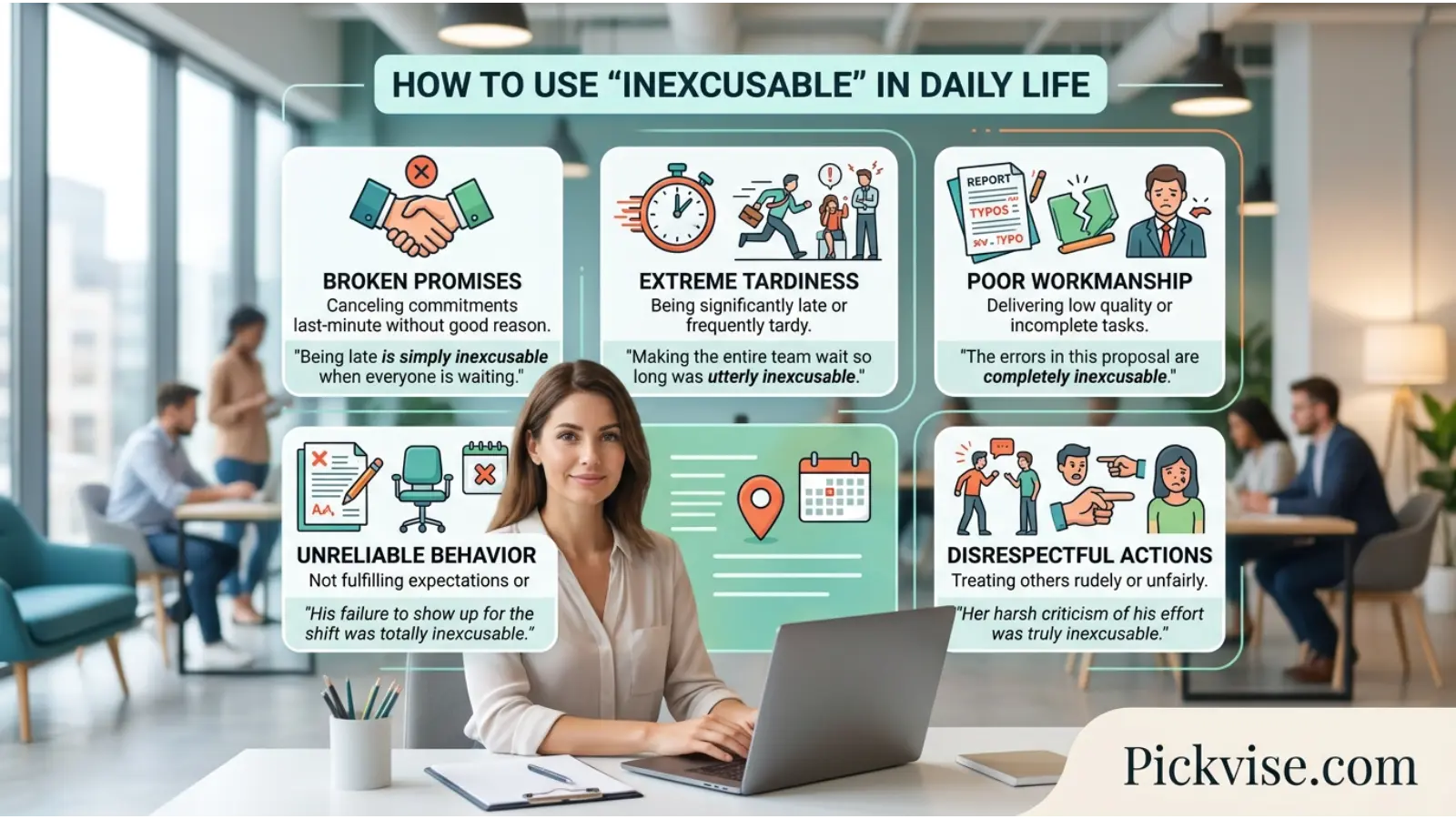 How to Use Inexcusable in Daily Life