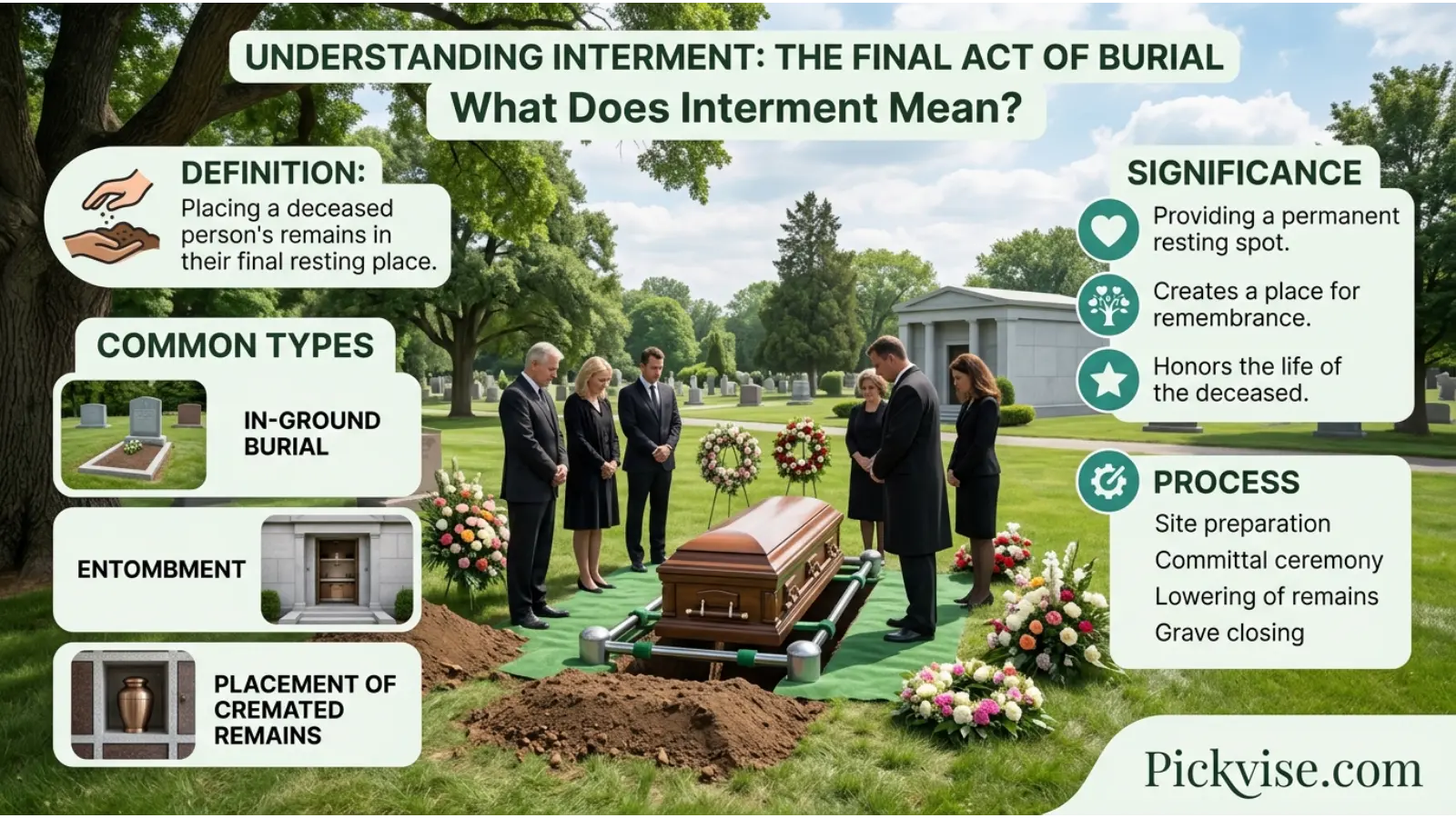What Does Interment Mean?