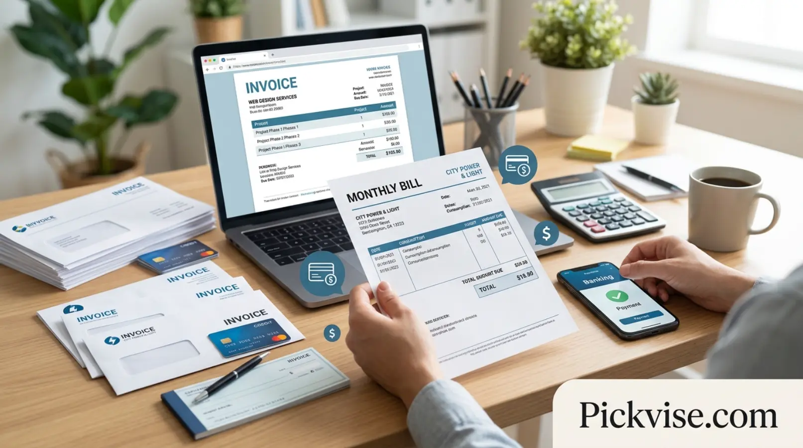 Real-Life Examples of Invoice and Bill