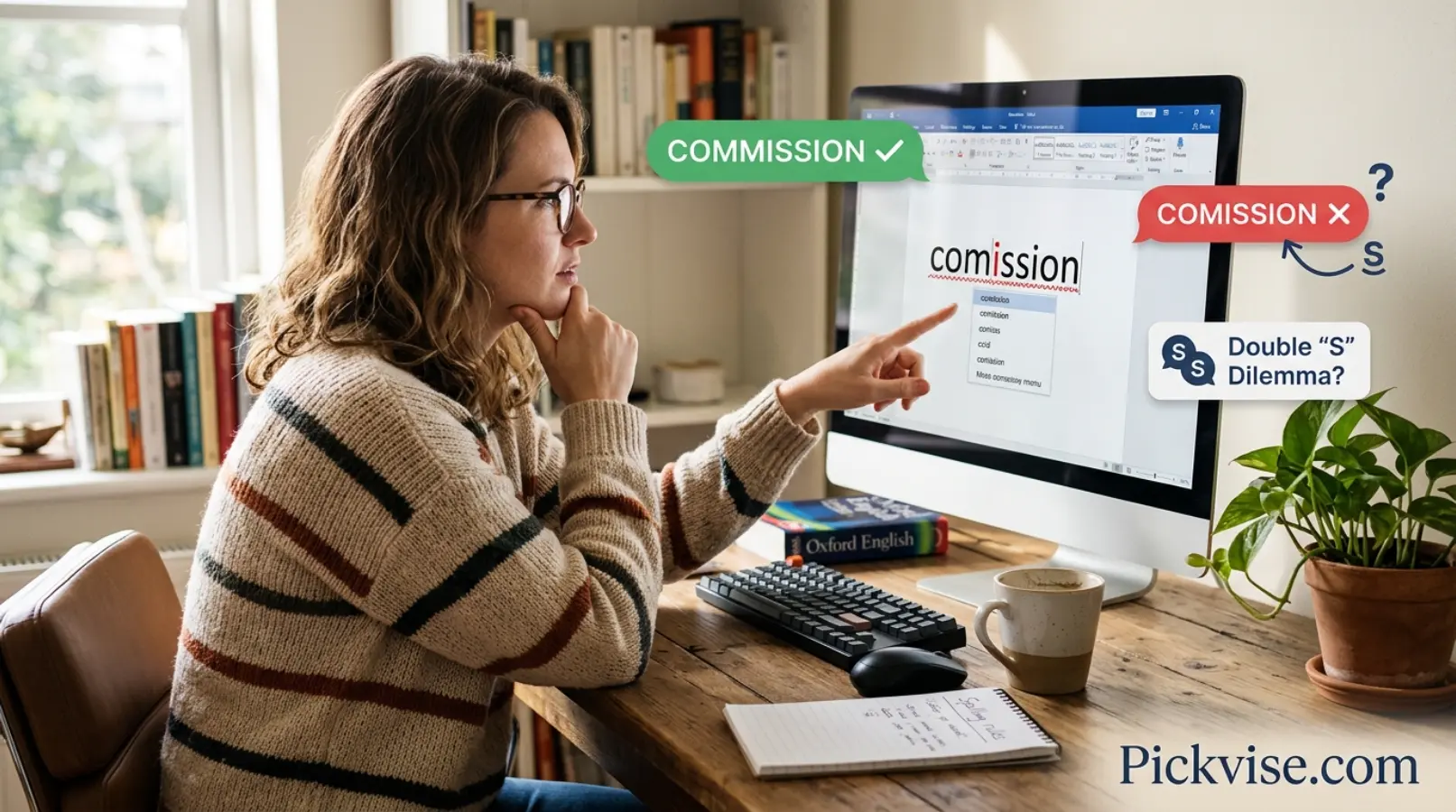 Why Do People Spell Commission as Comission?