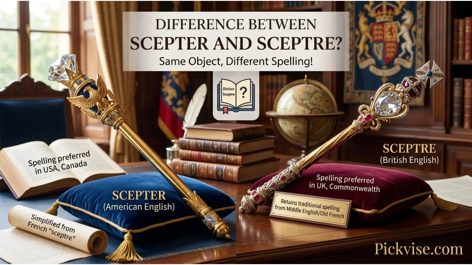 Is There Any Difference Between Scepter and Sceptre?