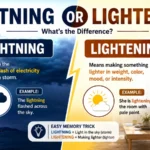Lightning or Lightening